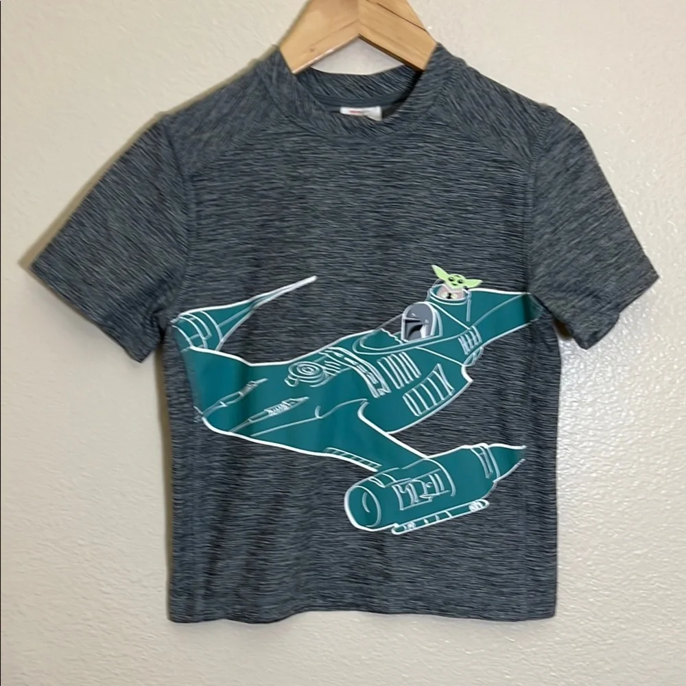 Hanna Andersson Star Wars Gray Short Sleeve Tee